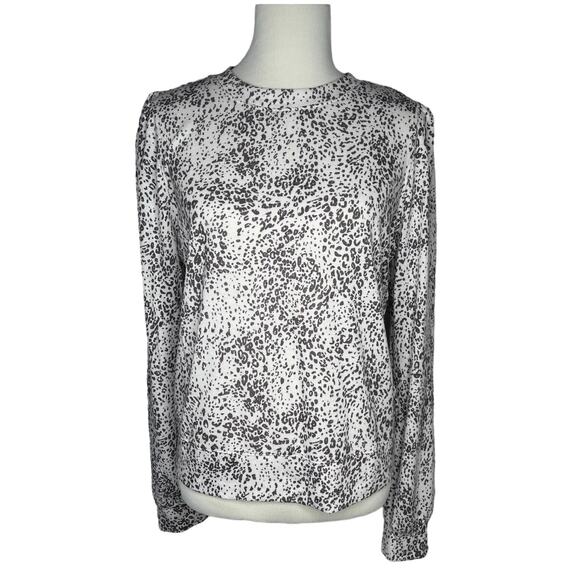David Lerner Puff Sleeve Pullover Sz XL[= - Picture 1 of 7